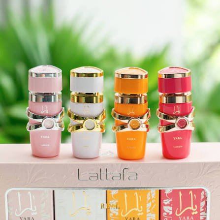 Set Lattafa Yara Collection (Yara Pink, Yara Tous, Yara Moi, Yara Candy)
