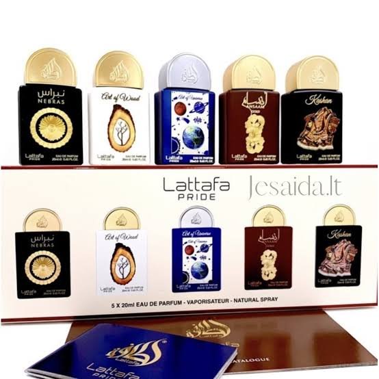 images-126 Set Discovery Lattafa Pride (Colección Nebras, Ansaam Gold, Kashan, Art of Wood, Art of Universe)